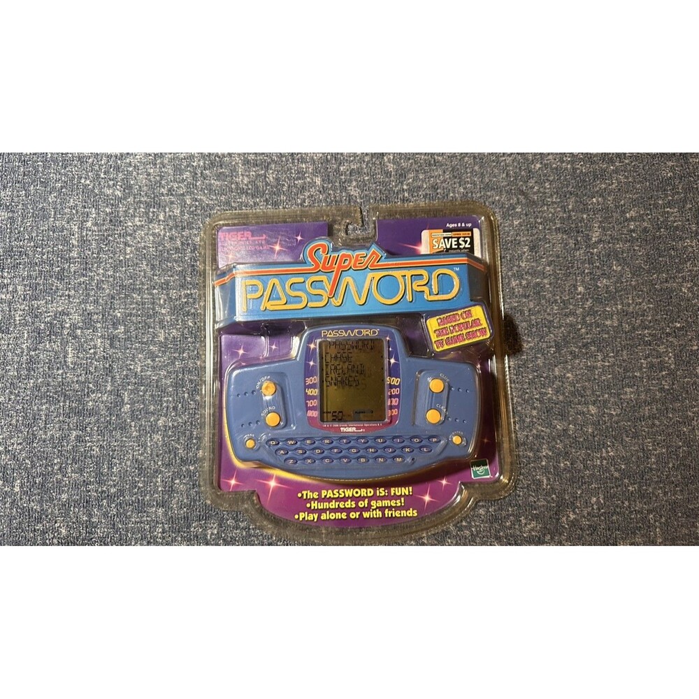 Tiger Electronics Super Password Brand New & Sealed 2000